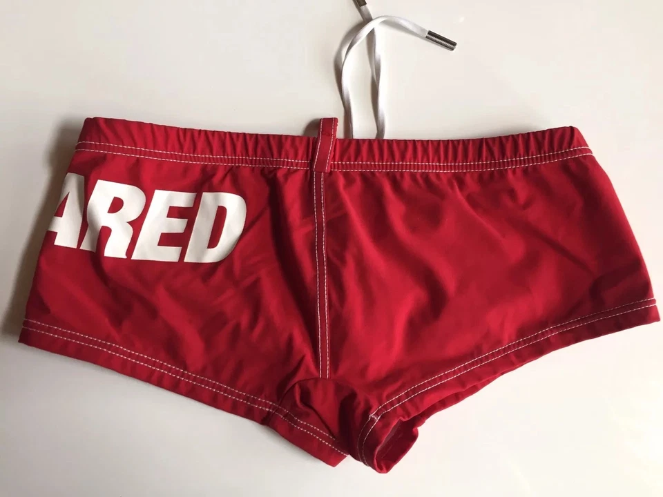 Dsquared2 Badehose Herren In Der Farbe Rot Größe 46 - Bild 3 von 3