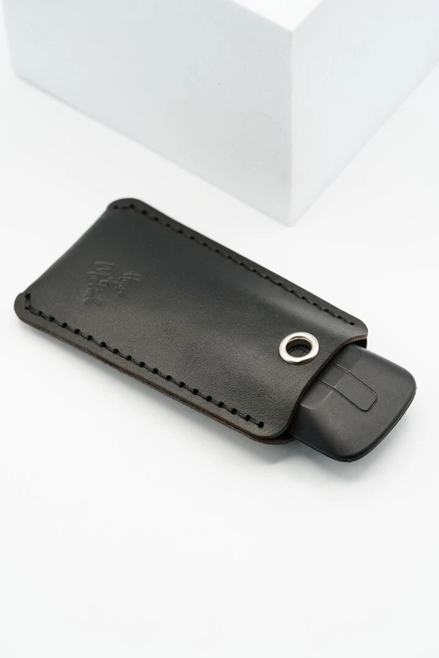 Porsche / Lamborghini Alarma / Etiqueta / Rastreador Llavero Estuche / Soporte - Negro Foto 2 de 3