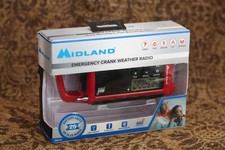 NEW Midland ER210 Emergency Crank Weather AM/FM Radio Flashlight Charger