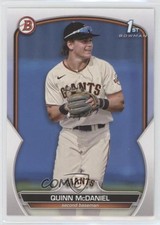 2023 Bowman Draft Quinn McDaniel #BD-136 16jl