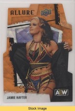 2022 Upper Deck Allure AEW Orange Slice Die-Cut Jamie Hayter #67 READ 1s3j