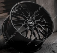 20" Black 190 Alloy Wheels Fits Audi A4 B9 A5 A6 A7 A8 Q5 TT 5x112 Models - 10J