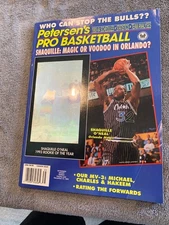 Michael Jordan/Shaq Petersons Pro Basketball Mag Dec 1993