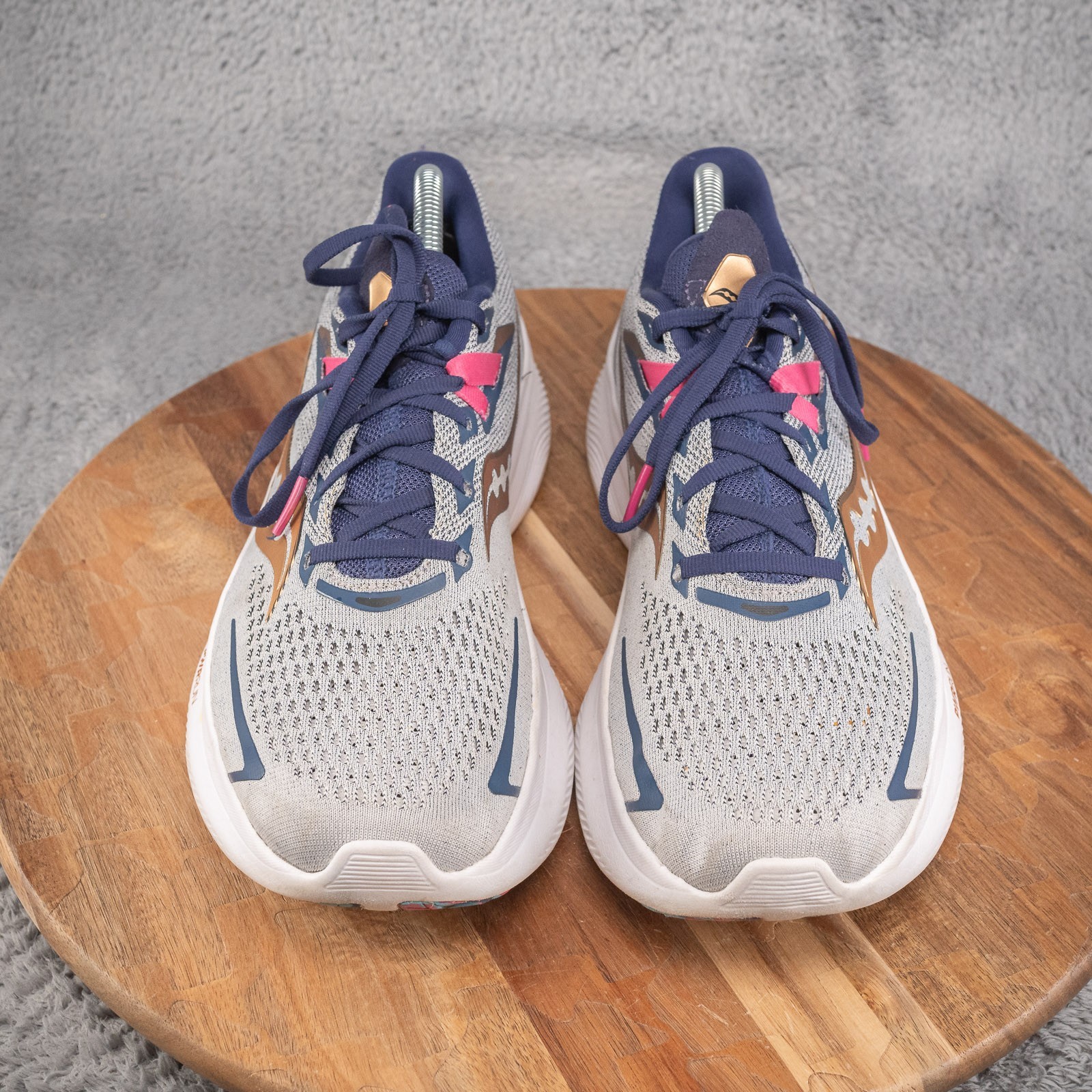 Saucony Sneakers Womens-11 Ride Fifteen Gray  Running Shoe PWR Run S10729-40 thumbnail 2