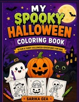 Halloween Malbuch FüR Kinder, Spooky Motive, Ausmalbuch, KreativitäT