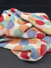 Vintage Polka Dot Scarf 36x13  