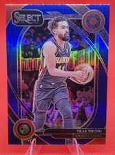 2024-25 Panini Select - Courtside Trae Young #223 Blue Prizm for