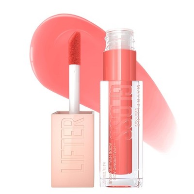Maybelline New York Lifter Gloss Hydrating Lip Gloss, 022 Peach Ring