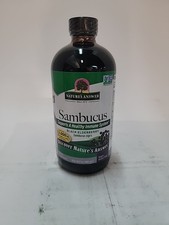 Nature's Answer, Sambucus, Black Elderberry, 12,000 mg, 8 fl oz 240 ml Exp10/27
