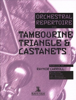 Orchestral Repertoire-Tambourine percussion Carroll Batterie Music
