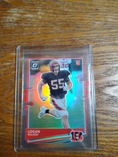 2020 Optic Logan Wilson Copper Rookie Card. rookie card picture