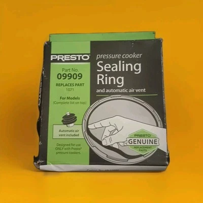Presto Pressure Cooker Sealing Ring Gasket 09909