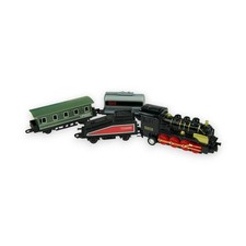 Soma Train Set Miniature Train Track Vintage 2000 TESTED Plastic Train Kids Toy