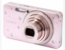 Sony Cyber-Shot DSC-W570D digital camera Pink w Battery Charger Fully functional