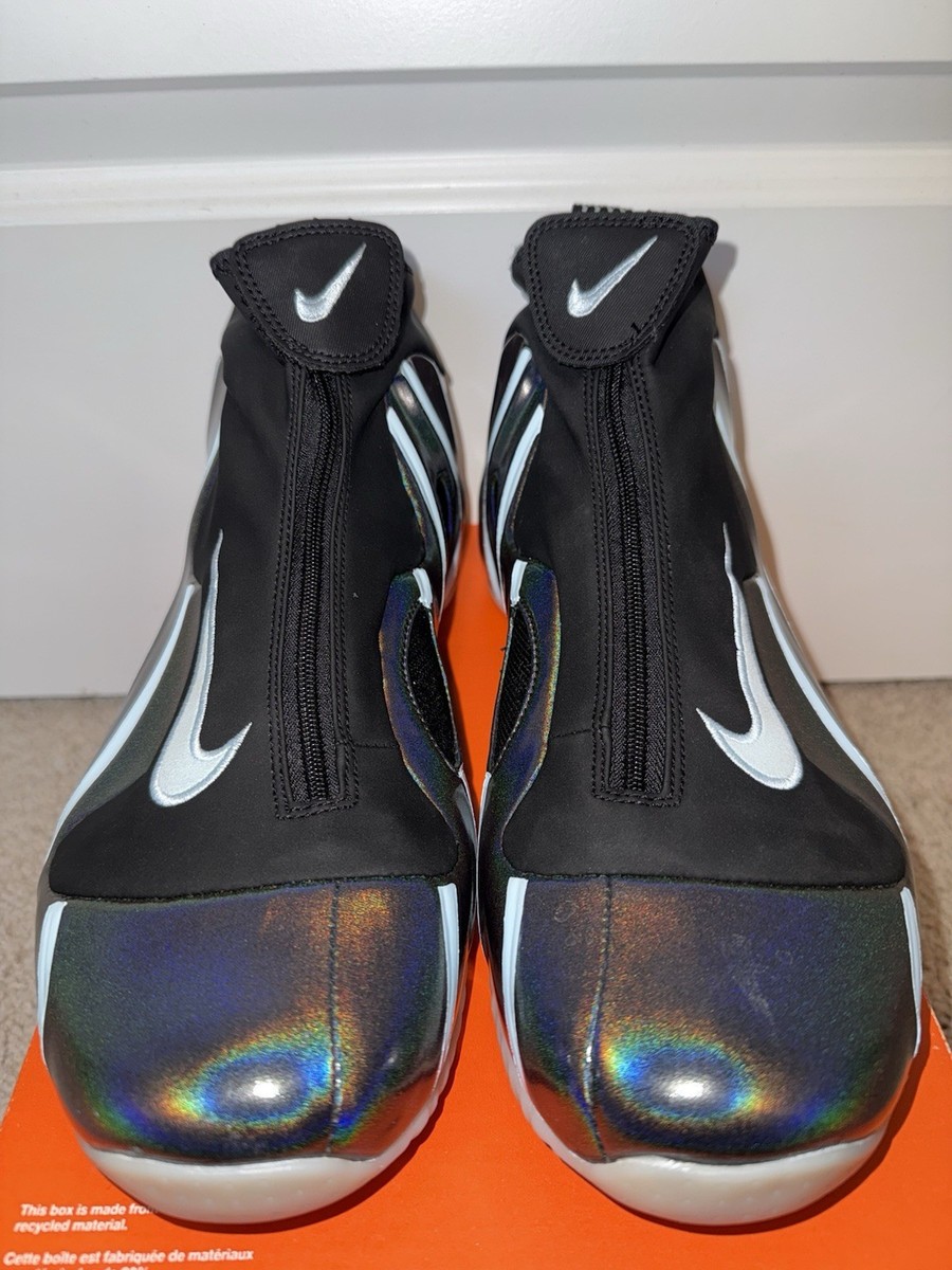 Size 10 Nike Air Flightposite 1 Black Topaz Mist AO9378-001 New