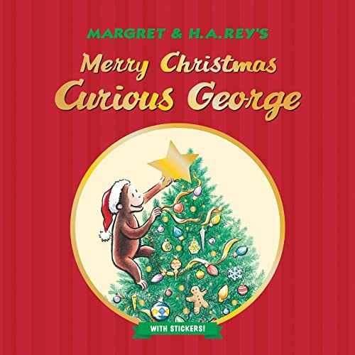 Merry Christmas, Curious George with - Paperback, by Rey H. A. - Very Good