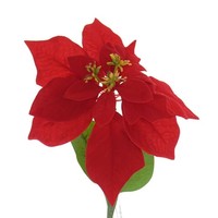 Gasper Weihnachtsstern - Poinsettie Rot 60 Cm - Kunstblumen