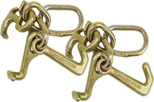2 Pack Cluster Hook Heavy Duty Wrecker Hauler Tow Towing Truck Chain Pair 2 Pack Cluster Hook Heavy Duty Wrecker Hauler Tow Towing Truck Chain Pair