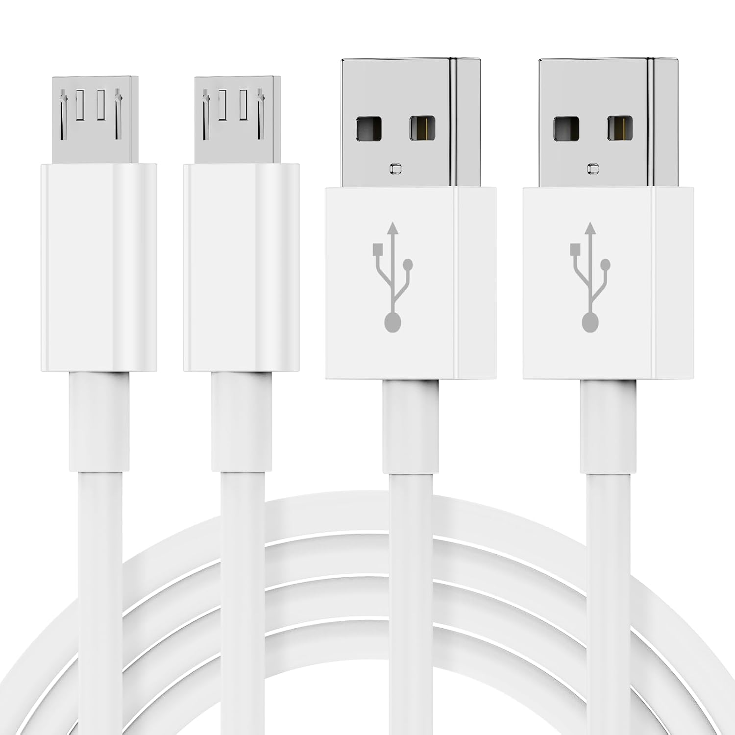 Micro USB Cable 2Pack 1.8M Android Charger Cable Fast Charging Old Samsung Charg