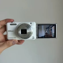 Nikon COOLPIX S6600 16.0MP 12x Optical Zoom Digital Camera Tested White 90%New