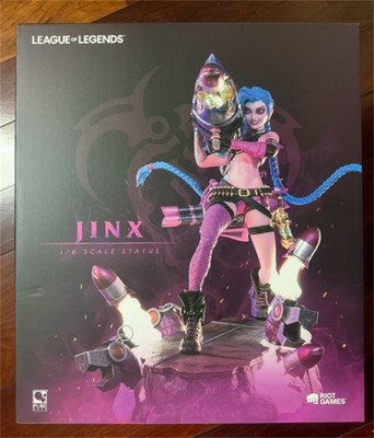 Official League of Legends Jinx&Vi 1/6 Scale Figure Statue Model Toy Collectible