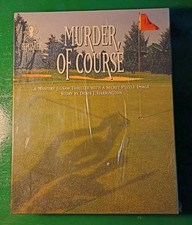 Murder Of Course - Bepuzzled 1994 Mystery Jigsaw Puzzle Thriller - NEW Sealed