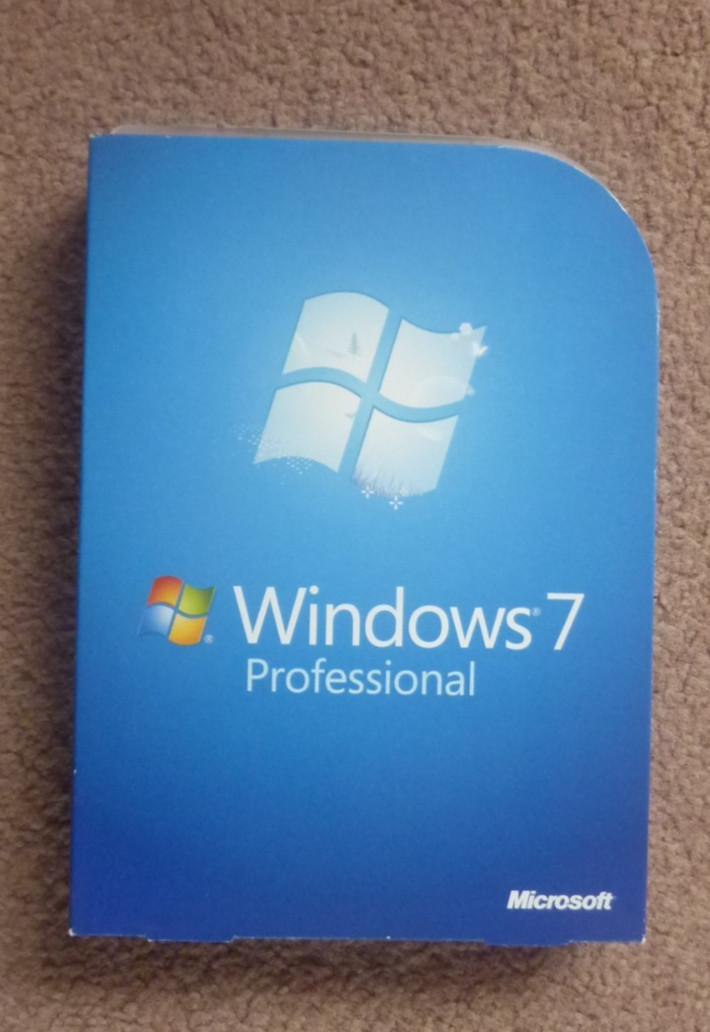 Microsoft Windows 7 Professional 64bit 32bit