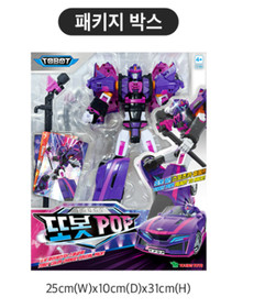 2026 New Tobot Pop Convertible Sports Car  Special Color Transformer Robot/korea