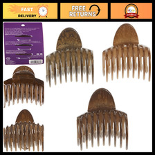 Large Claw Hair Clips Set of 3 - Strong Hold, Perfect for Thick Hair, Stylish Ac