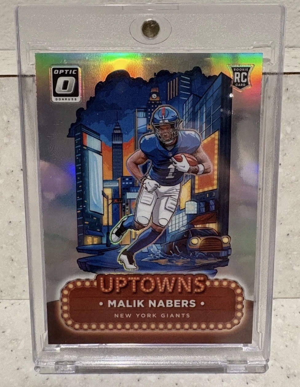 2024 Panini Donruss Optic - Uptowns Malik Nabers #6 (RC)