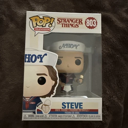 Funko Pop Stranger Things Steve Harrington #803 Scoops Ahoy Collectible Figure
