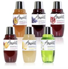 Amoretti Premium Martini Cocktail Mix Minis, 3.4 Fl Oz 6 Pack New and sealed