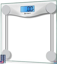 Digital Body Weight Scale, Large LCD Display, High Precision, 400 lbs Capacity