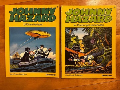 Johnny Hazard 3 und 5, Carlsen Comic 