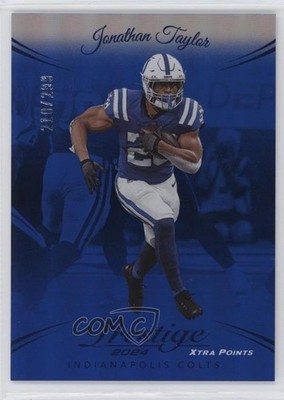 2024 Panini Prestige Xtra Points Blue Premium /299 Jonathan Taylor #126 1kq1