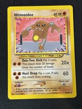 Pokémon Neo Destiny Hitmonlee Non-holo Uncommon 42/105 on eBay