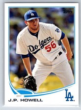 2013 Topps Update #US308 J.P. Howell Los Angeles Dodgers