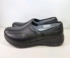Dansko SHAINA Slip On Work Loafers Womens 39 EUR 8.5-9 US Black Comfort EUC