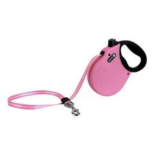 Alcott Adventure Retractable Belt Leash Pink Medium16Ft