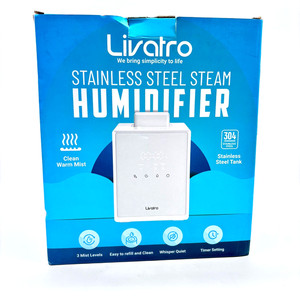 Livatro 3L Stainless Steel Tank 3 Levels Warm Mist Humidifier