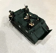 🏁 Built Model Kit TAMIYA  Military M113 U.S. Armored Personnel Carrier 1/35 🏁