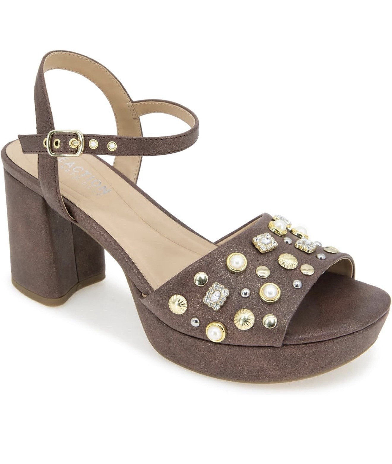 Kenneth Cole REACTION Women's Remina Heeled Sandal size 7.5