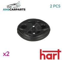 EXHAUST HANGER MOUNTING SUPPORT 446 588 HART 2PCS NEW OE REPLACEMENT