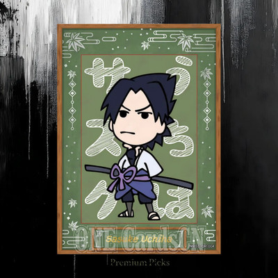 Naruto Kayou Sasuke Uchiha NRCC-QR-004 Limited Numbered QR Rare NM TCG Cards CCG