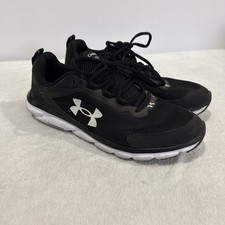 Under Armour Charged Assert Shoes Mens 11 Bla...