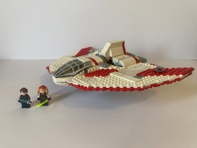 LEGO Star Wars: T-6 Jedi Shuttle (7931) Missing two minifigures - Retired set