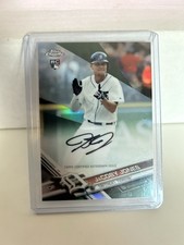 Topps 2017 Topps Chrome Jacoby Jones RC Auto Green Refractor 31/99 Tigers