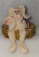 Boyds Bears & Friends Bearstone Tillie Hopgood ... The Eggsitter 1999 Easter