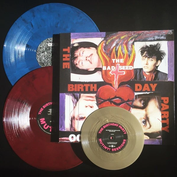 THE BIRTHDAY PARTY The Bad Seed /Mutiny 12" EP's + 7" Colored Vinyl US Nick Cave - Image 2 of 4