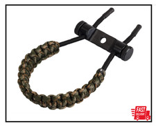 Archery Bow Wrist Sling Adjustable Hunting Wrist Strap Braided for Compound Bow